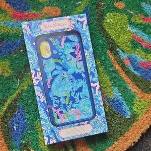 Lilly Pulitzer Blue Shimmer Phone Case